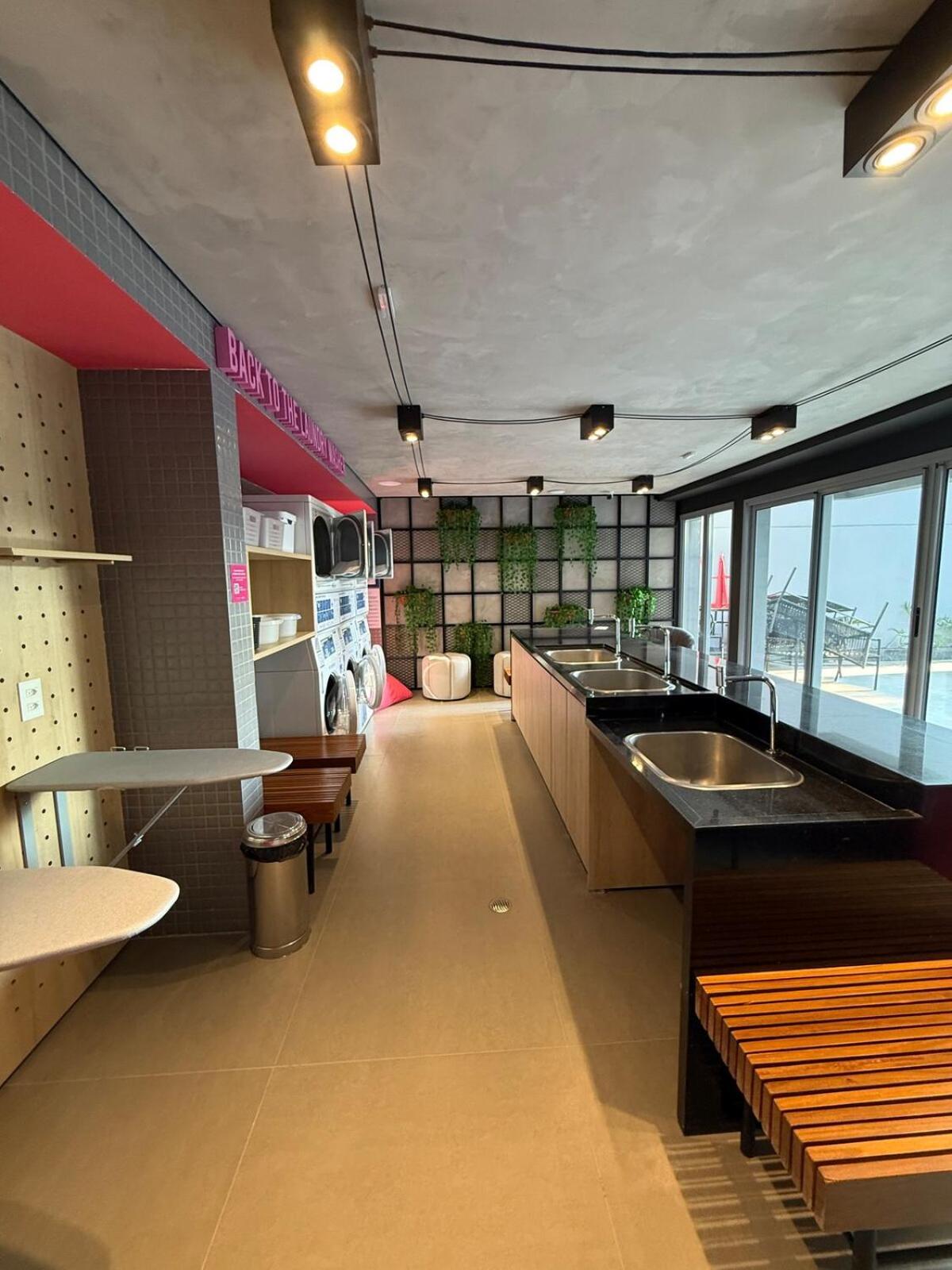 Apartamento Com Estacao De Trabalho E Vista Proximo A Faria Lima E Congonhas Σάο Πάολο Εξωτερικό φωτογραφία
