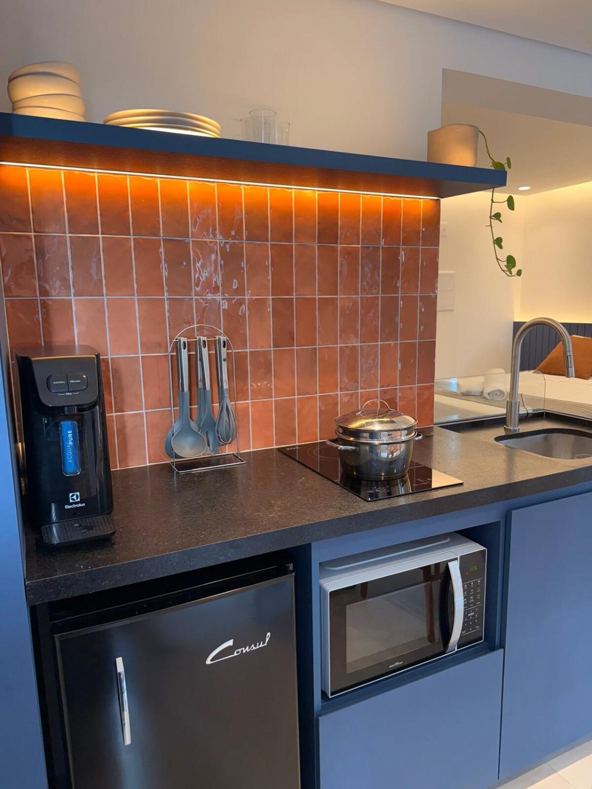 Apartamento Com Estacao De Trabalho E Vista Proximo A Faria Lima E Congonhas Σάο Πάολο Εξωτερικό φωτογραφία