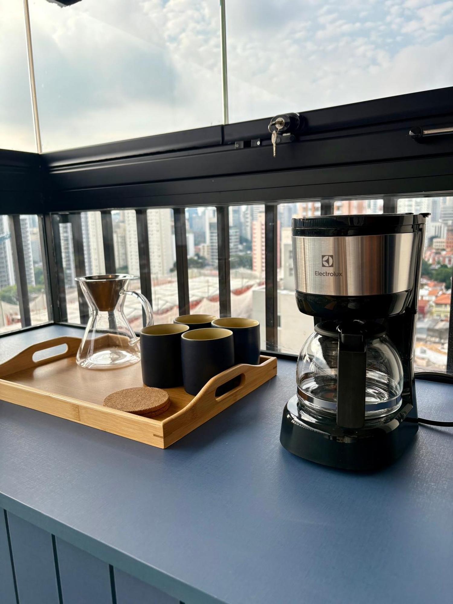 Apartamento Com Estacao De Trabalho E Vista Proximo A Faria Lima E Congonhas Σάο Πάολο Εξωτερικό φωτογραφία